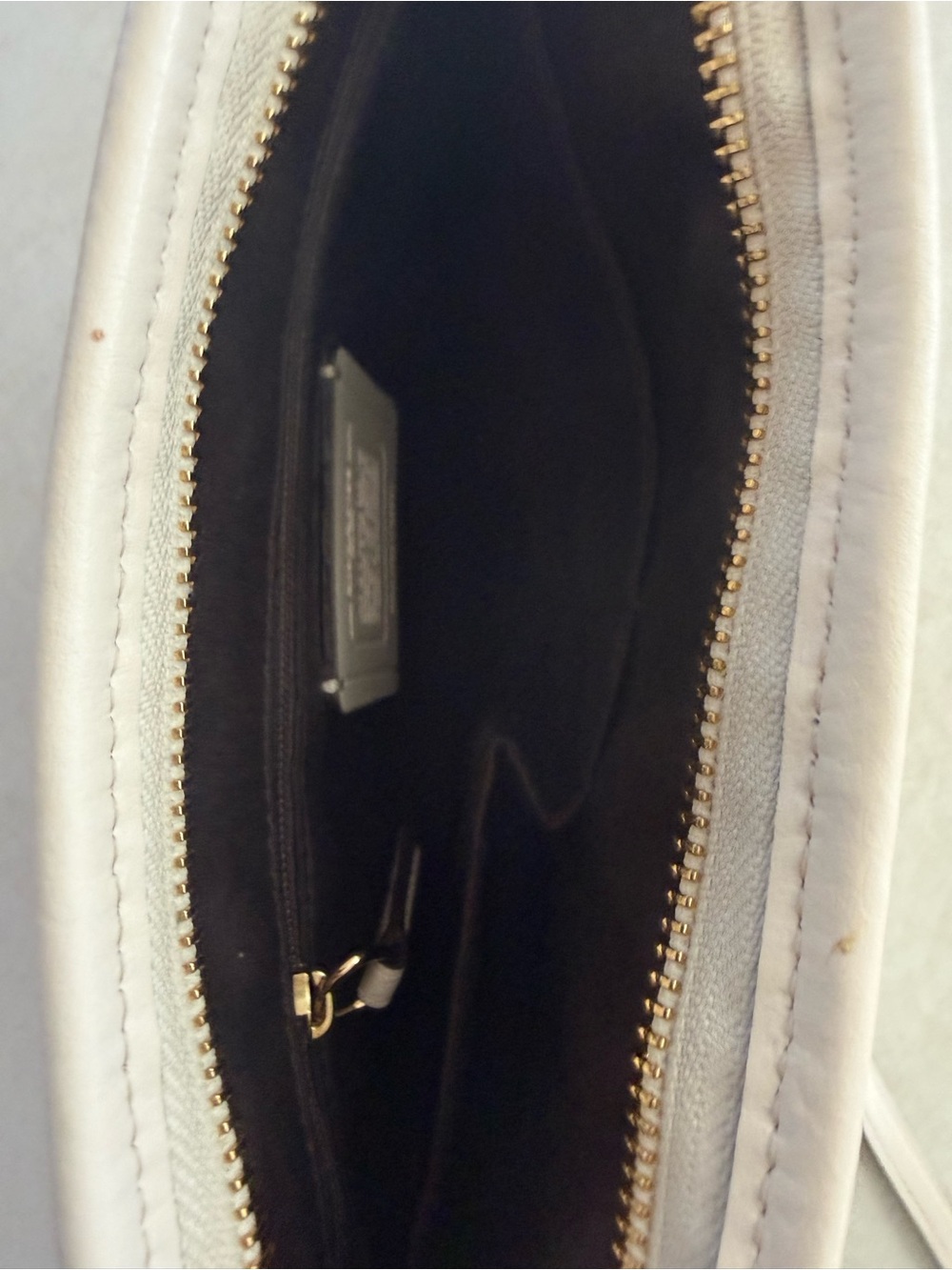 Coach Signature Canvas Crossbody Bag in Khaki/Chalk with Matching Wallet EUC - Picture 15 of 15
